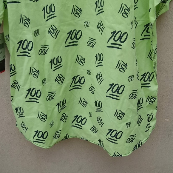 A Sean Combs Co ENYCE 100 Lime Shirt - Picture 13 of 16